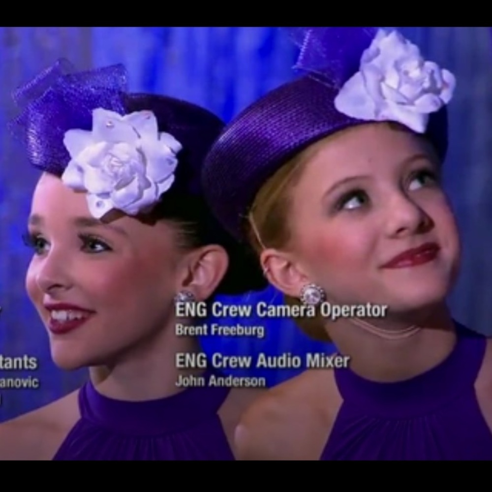 Dance Moms USED IN THE SHOW Rosa Parks Hats Set of 5 Collectible One of a Kind